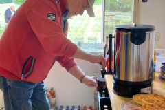 Unser Mundschenk für Kaffee und Kuchen